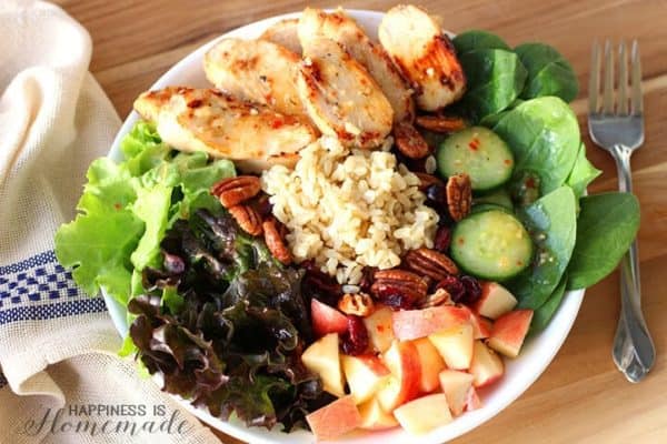 Brown Rice Chicken Salad