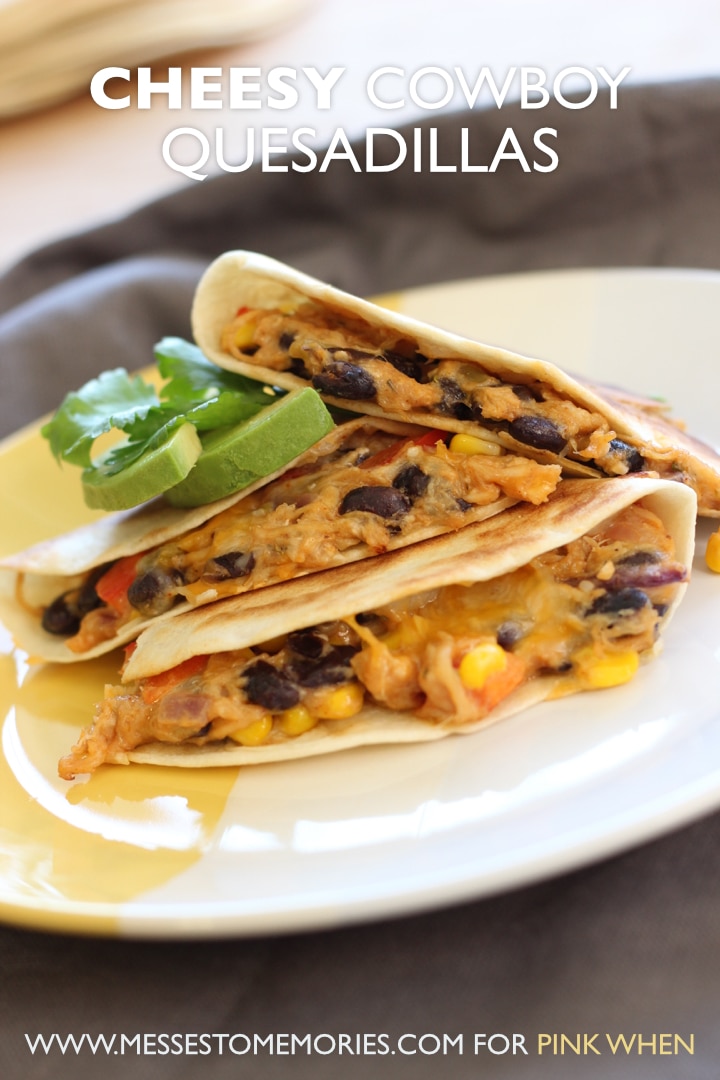 Cheesy Cowboy Quesadillas Recipe -Pair these cheesy cowboy quesadillas with fruit and a salad and you have a super fast dinner