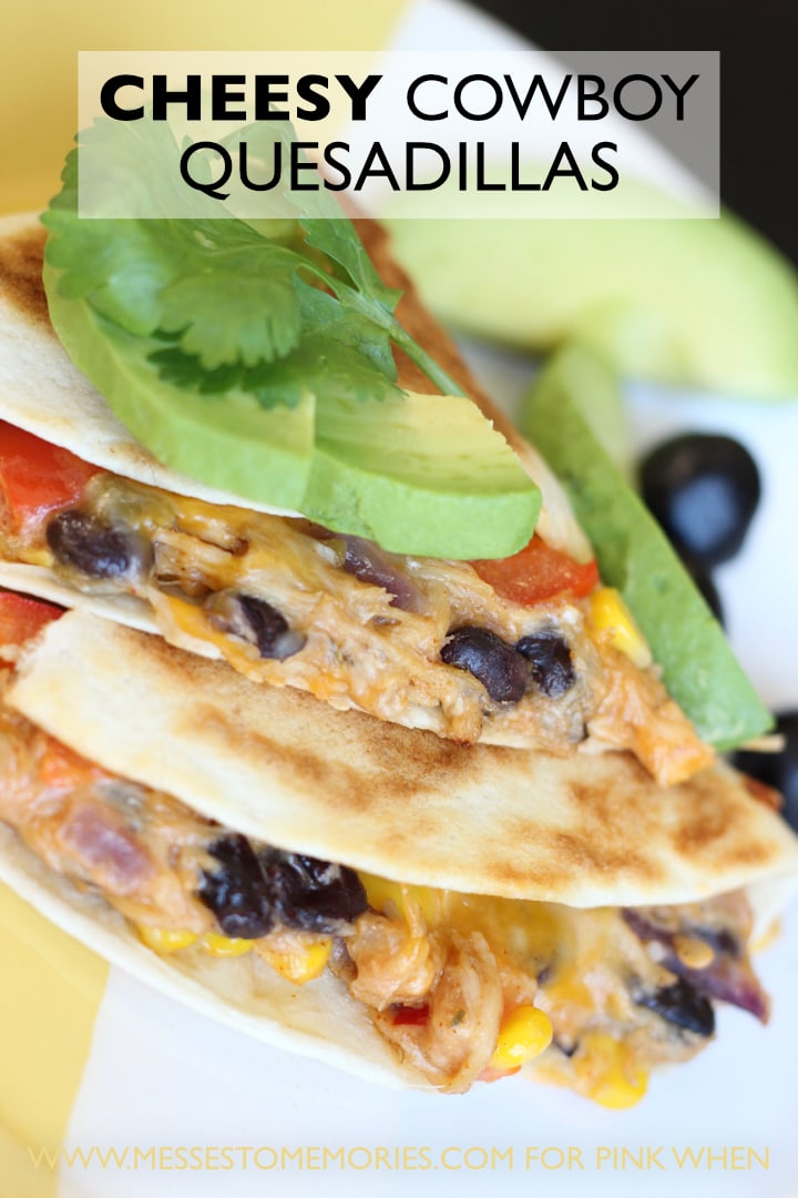 Cheesy Cowboy Quesadillas Recipe -Pair these cheesy cowboy quesadillas with fruit and a salad and you have a super fast dinner