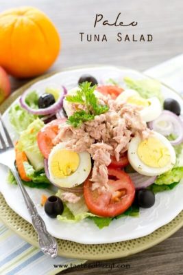 Paleo Tuna Salad Tastes of Lizzy T