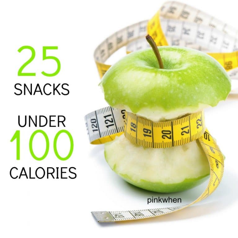 25 SNACKS UNDER 100 CALORIES