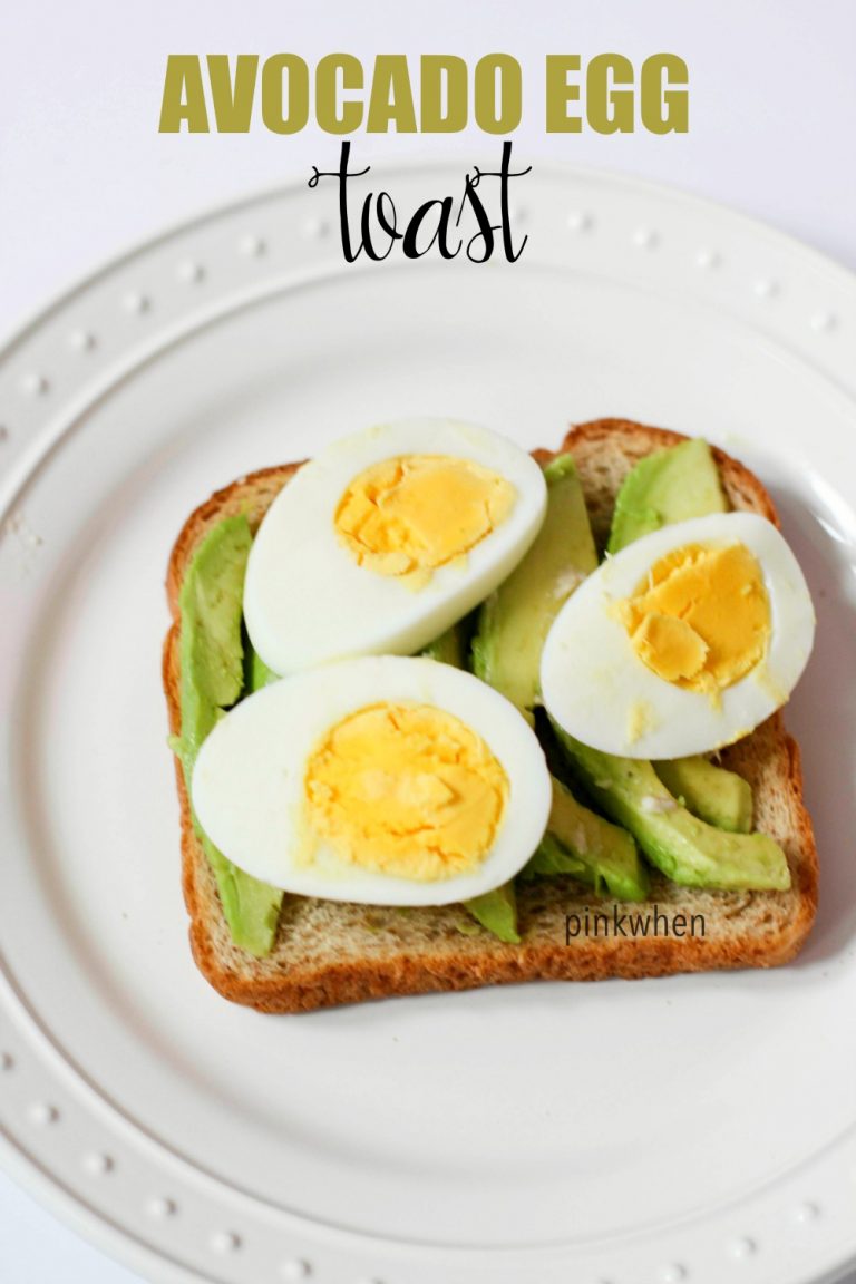 This Avocado Egg Toast is an easy and healthy way to start the day.