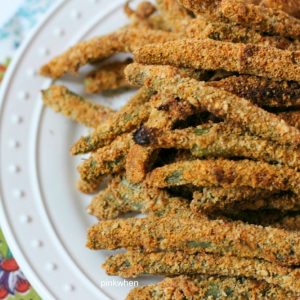 Crispy Baked Green Bean Fries 1