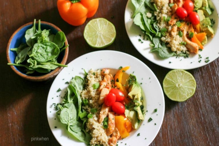 Fajita Grilled Chicken Lunch Bowl 