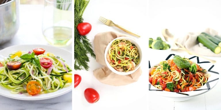 Over 30+ Low Carb and Healthy Pasta Alternatives