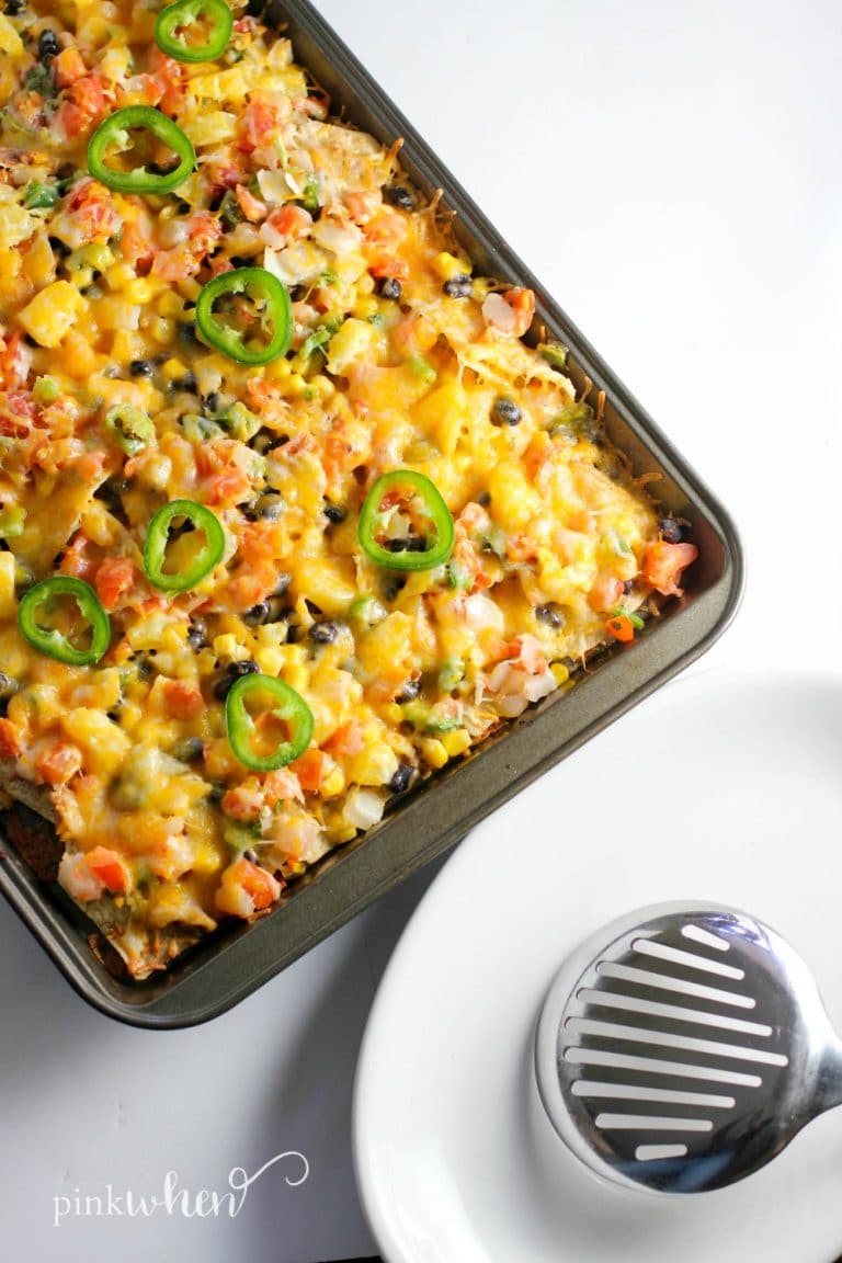 These ultimate game day chicken nachos are so good, you won't believe what they are made with, and how fast they will disappear!