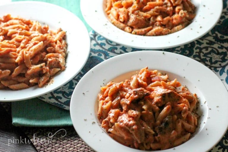 This easy cheesy chicken casserole is an easy weeknight dish! 