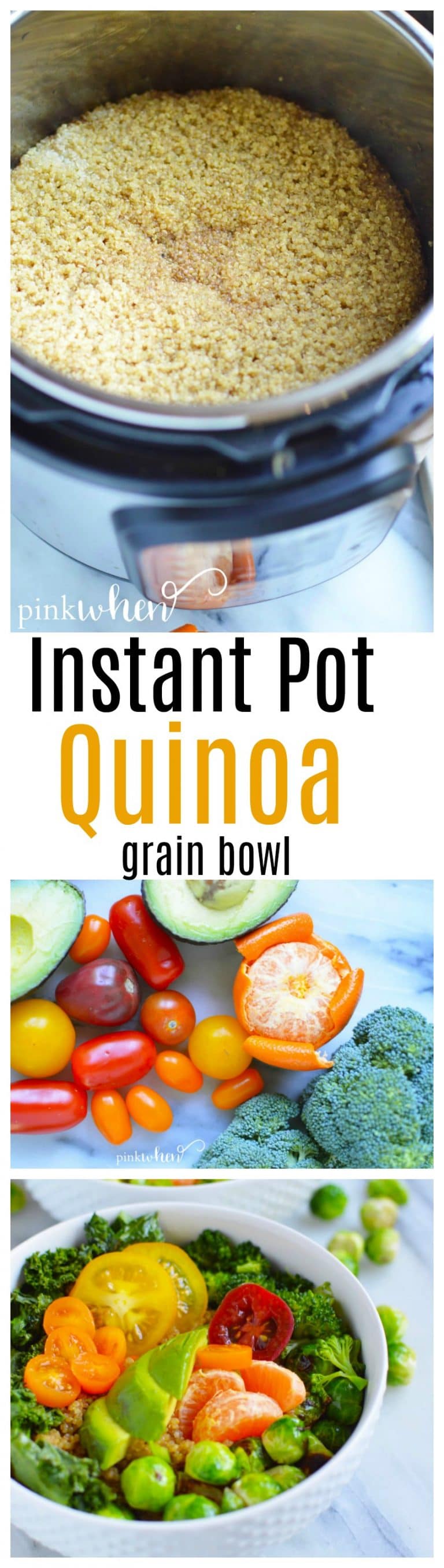 Instant Pot Quinoa Grain Bowl