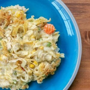 Chicken Noodle Casserole Dish