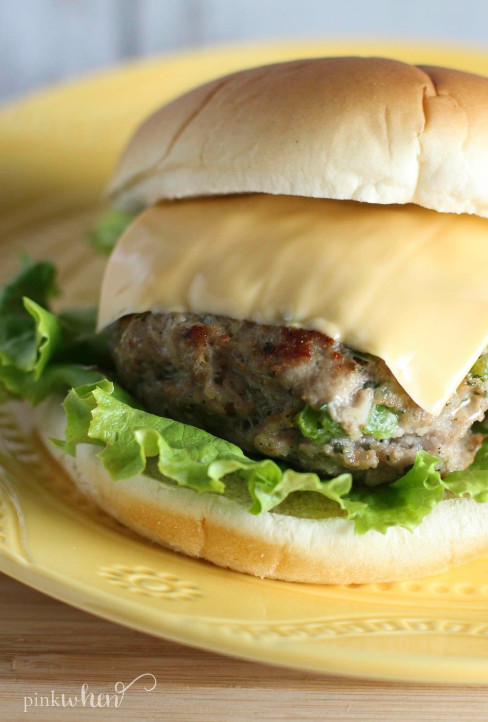 These Chicken Ranch Burgers are AMAZING. Read the secret to keep them from shrinking, and for keeping them moist! 
