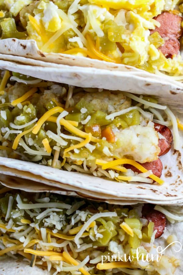Camping Breakfast Ideas - Easy Grilled Breakfast Burrito Recipe