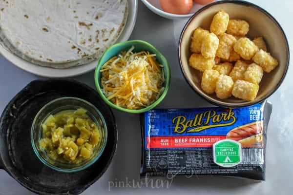 Camping Breakfast Ideas - Easy Grilled Breakfast Burrito Recipe