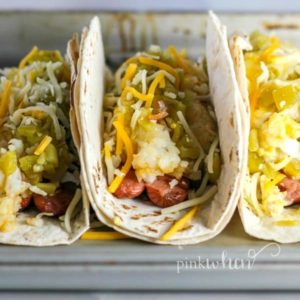 Camping Breakfast Ideas - Easy Grilled Breakfast Burrito Recipe