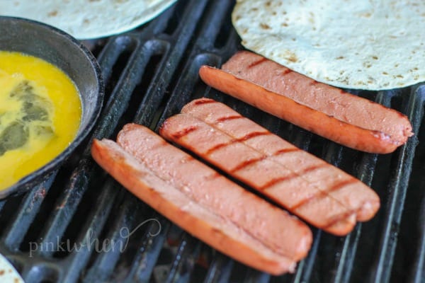 Camping Breakfast Ideas - Easy Grilled Breakfast Burrito Recipe