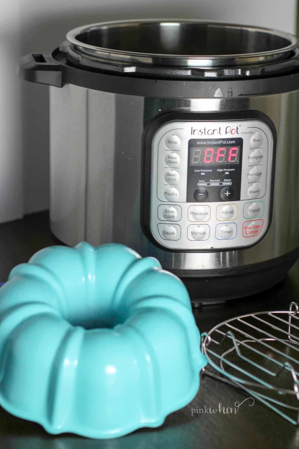 Instant Pot and cake pan