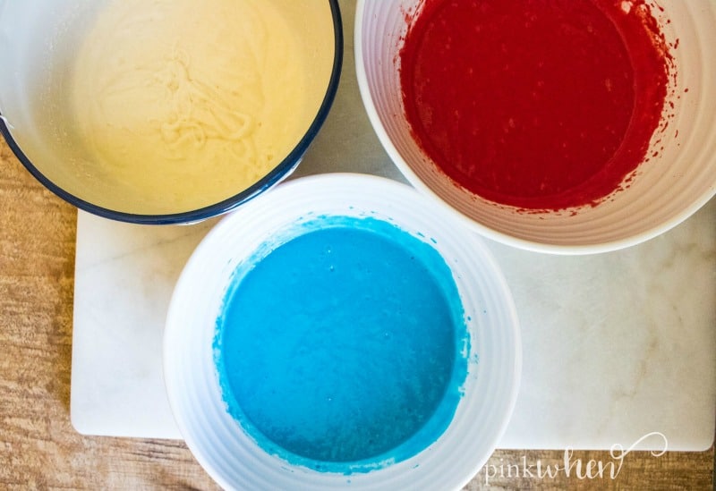 This is such a fun and easy dessert to bring to your summer festivities! This Red White & Blue Patriotic Layer Cake is sure to have everyone excited about summer. 