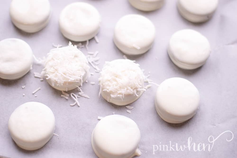 This is a newly loved easy no bake dessert recipe - with a fun twist on OREO cookies that kids will love! These sweet lamb OREO cookies are so sweet, fun, and delicious! These easy no bake OREO cookies will be an absolute hit with the kids!