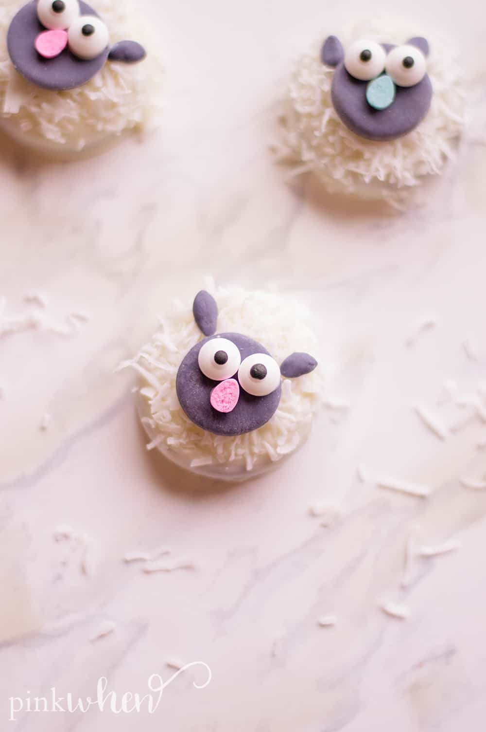 This is a newly loved easy no bake dessert recipe - with a fun twist on OREO cookies that kids will love! These sweet lamb OREO cookies are so sweet, fun, and delicious! These easy no bake OREO cookies will be an absolute hit with the kids!