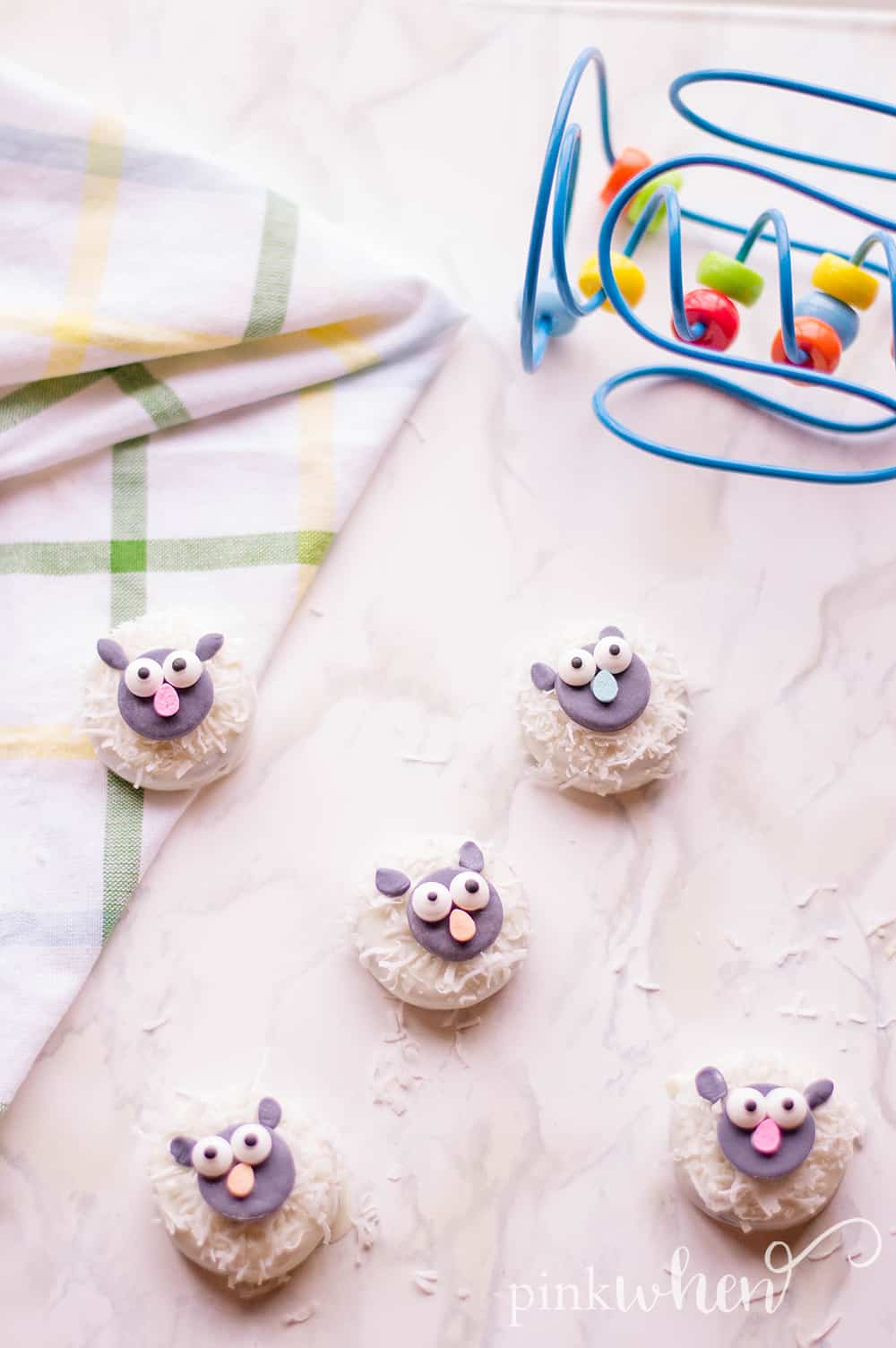 This is a newly loved easy no bake dessert recipe - with a fun twist on OREO cookies that kids will love! These sweet lamb OREO cookies are so sweet, fun, and delicious! These easy no bake OREO cookies will be an absolute hit with the kids!
