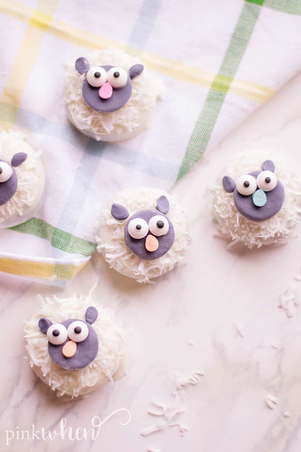 This is a newly loved easy no bake dessert recipe - with a fun twist on OREO cookies that kids will love! These sweet lamb OREO cookies are so sweet, fun, and delicious! These easy no bake OREO cookies will be an absolute hit with the kids!
