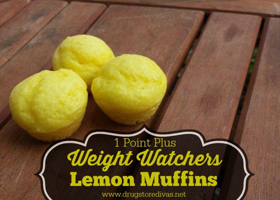 weight watchers lemon muffins