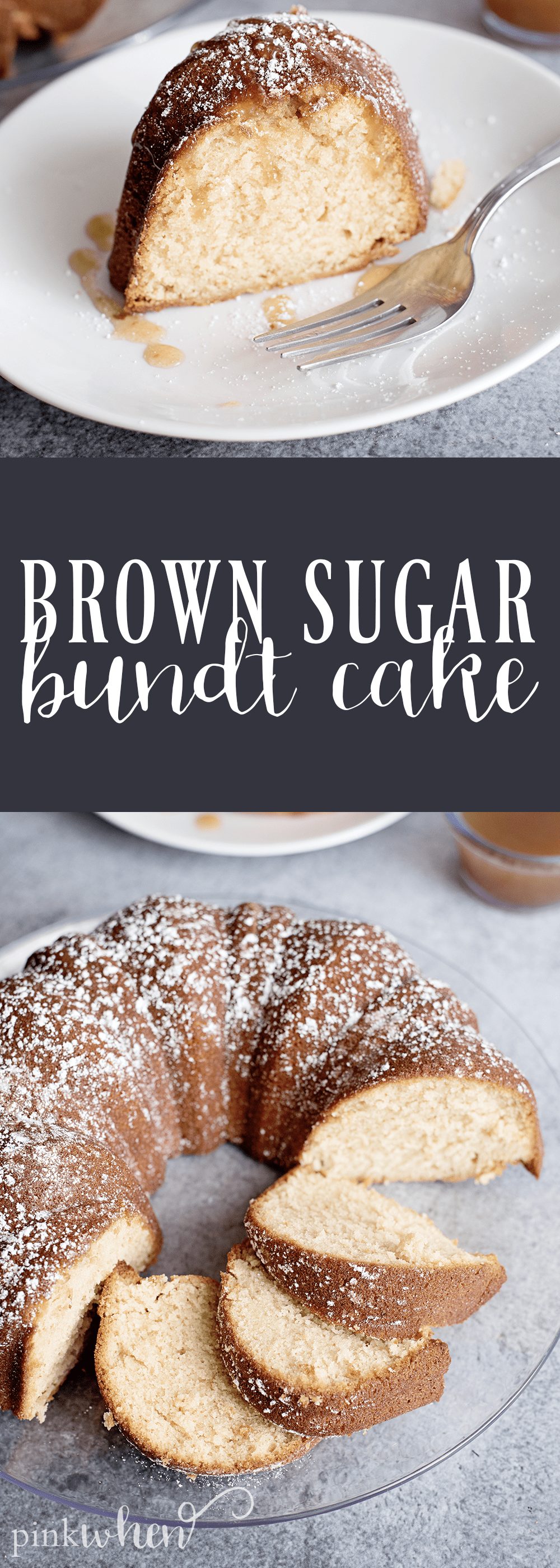 This BROWN SUGAR BUNDT CAKE is a must do recipe. It's one of the best, moist cake recipes I have had in a LONG time. Check it out! #bundtcake #cakerecipe #dessert