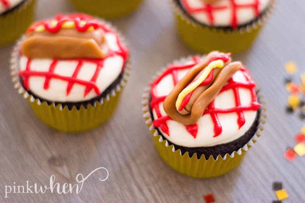 easy hot dog dessert easy hot dog cupcakes