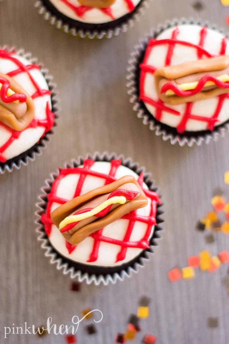 National Hotdog Day Official Hotdog Cupcakes