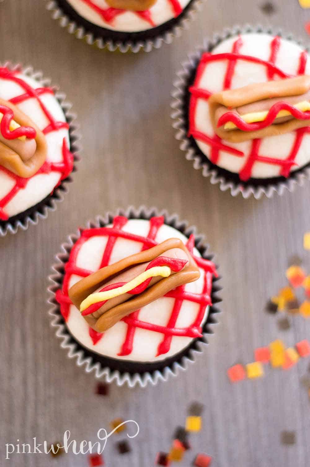 hot dog cupcakes dessert recipe