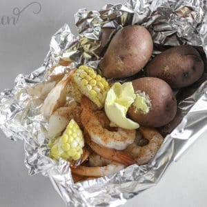 how to cook shrimp on the grill foil packet