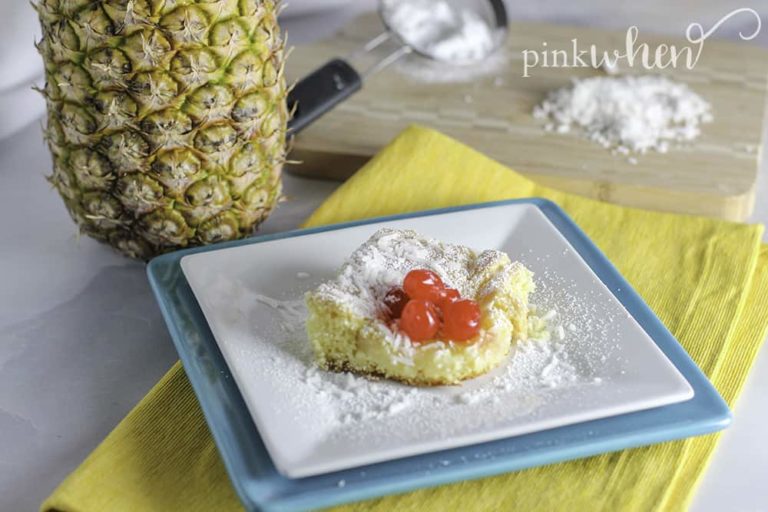 Pineapple Cake Mix Cookie Bars