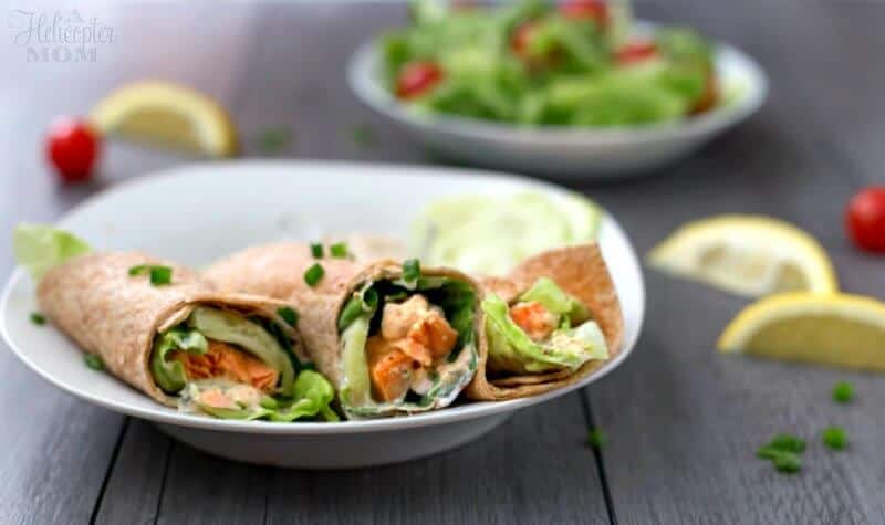 summer weight watchers recipes lemon dill dijon salmon wrap recipe