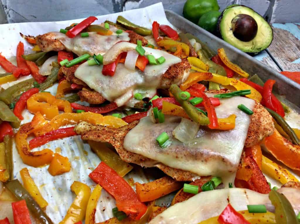 summer weight watchers recipes spanish chicken sheet pan supper