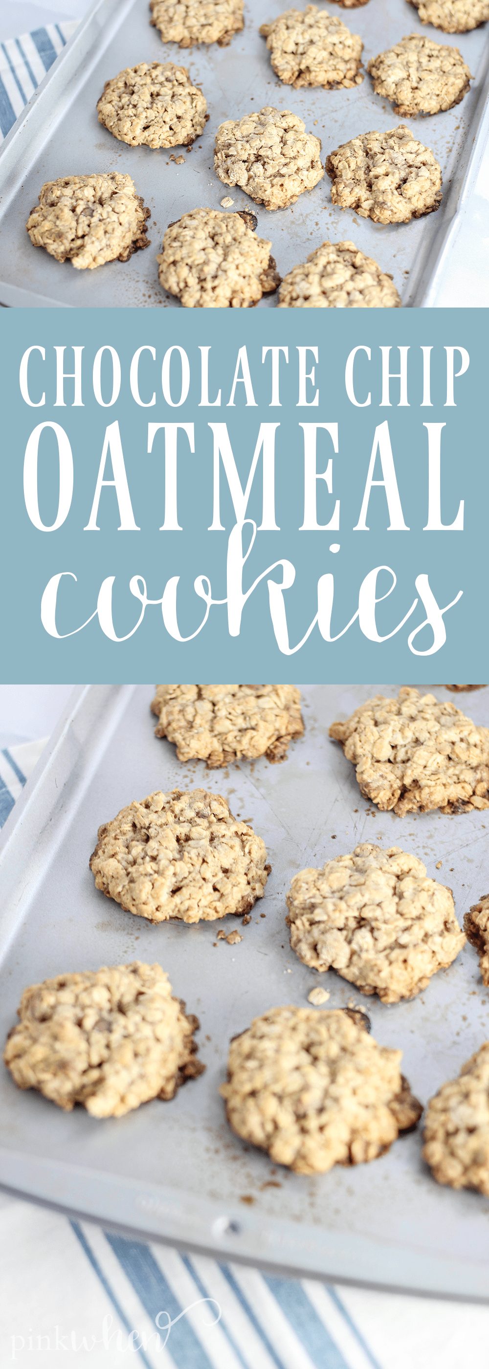 chocolate chip oatmeal cookies oatmeal chocolate chip cookies