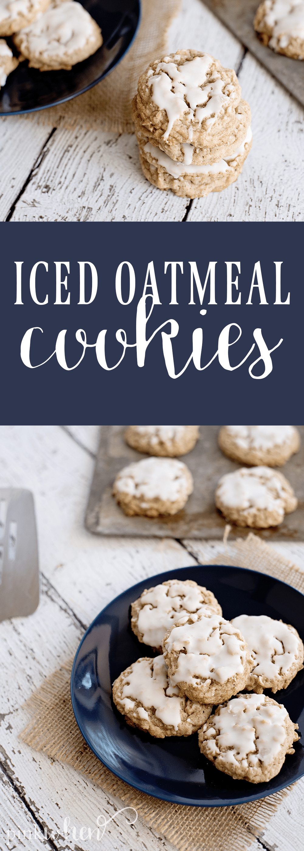 iced oatmeal cookies recipe 1