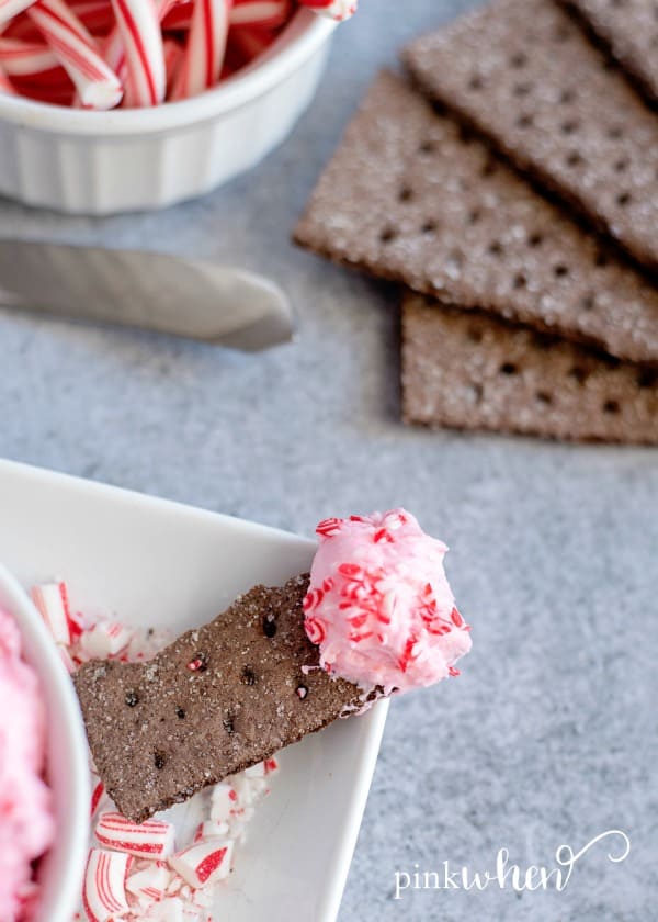 Cream Cheese Dip and crackers