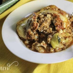 gluten free keto lasagna