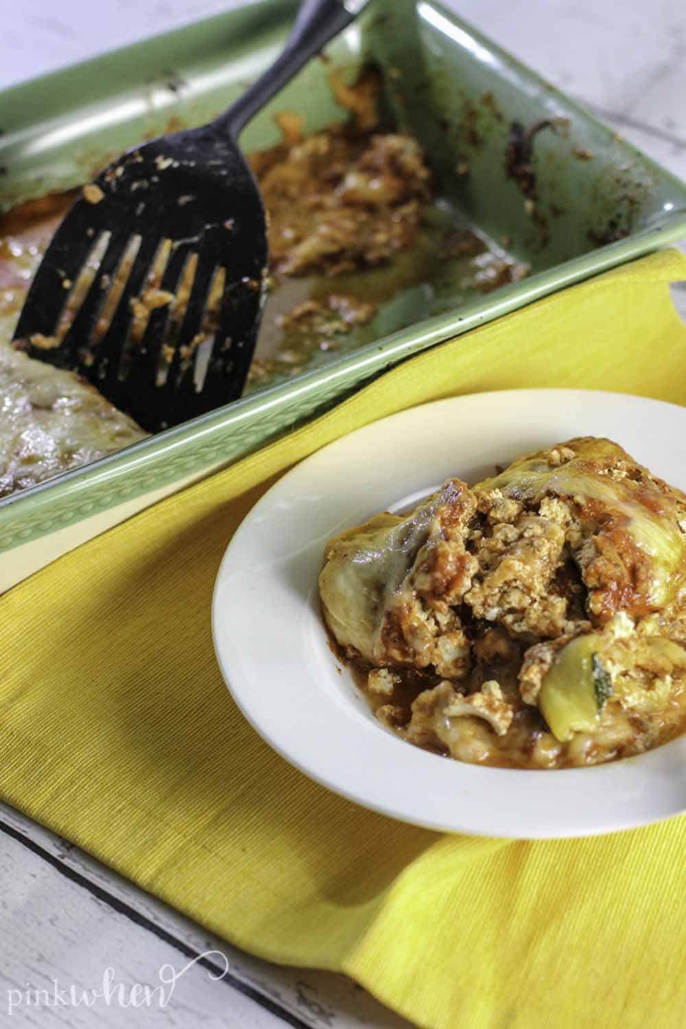 keto lasagna zucchini recipe