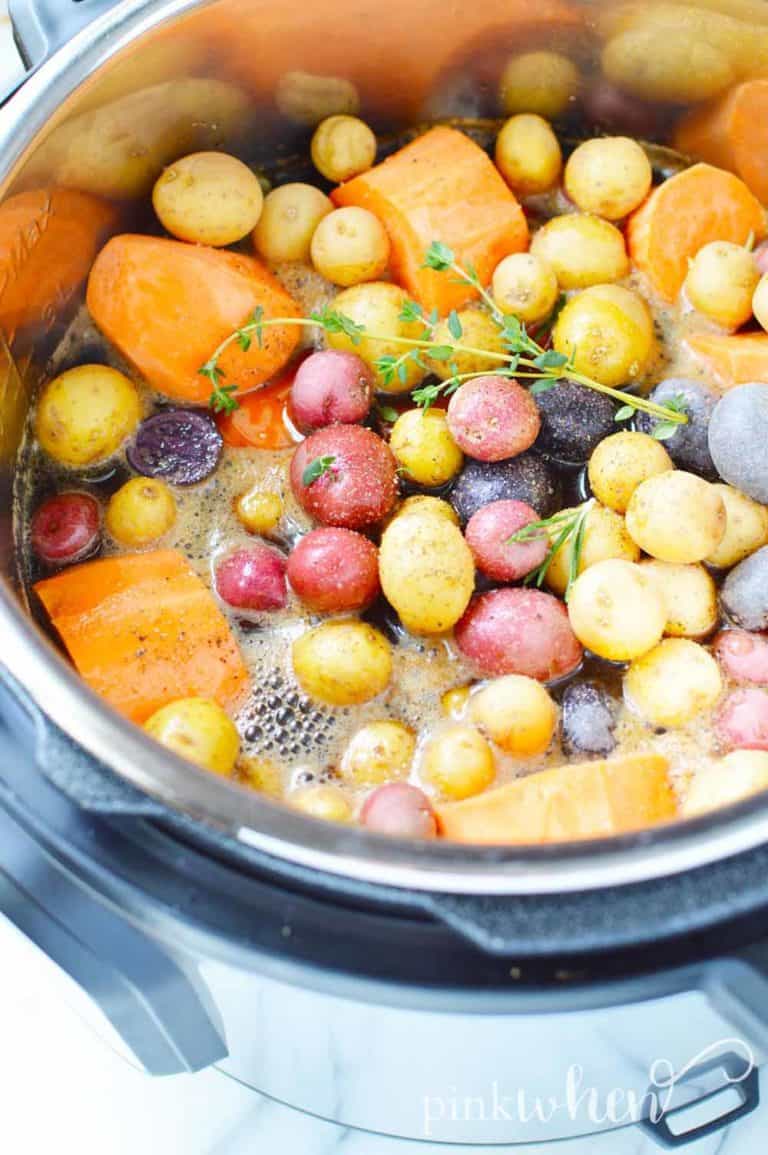 Lamb Stew in an Instant Pot.