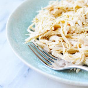 pressure cooker chicken how to shred chicken