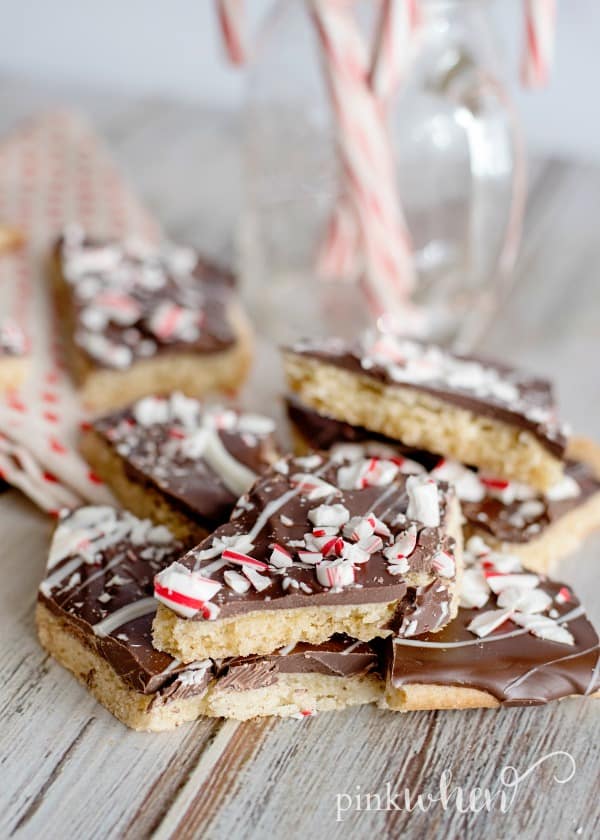 peppermint bark cookies