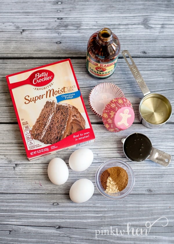 Gingerbread Cupcakes ingredients
