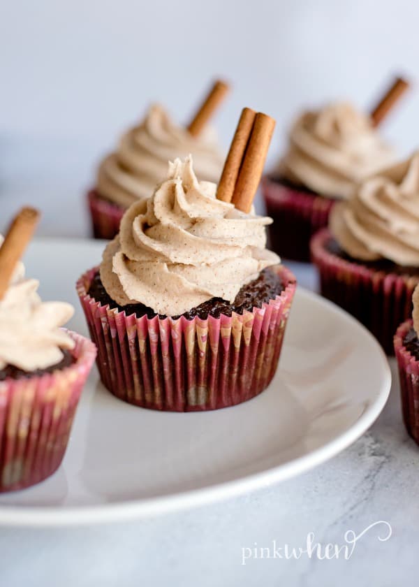 Gingerbread cupcakes