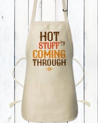 Thanksgiving fall inspired apron.