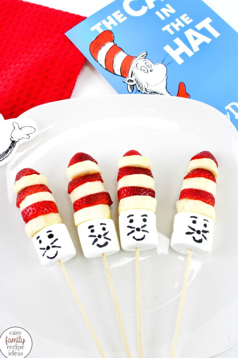 Dr Seuss Snacks – The Cat in the Hat Food Ideas