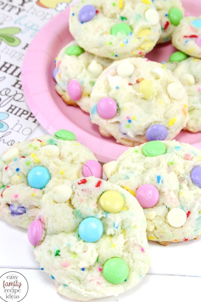 Funfetti Cake Cookies for Easter