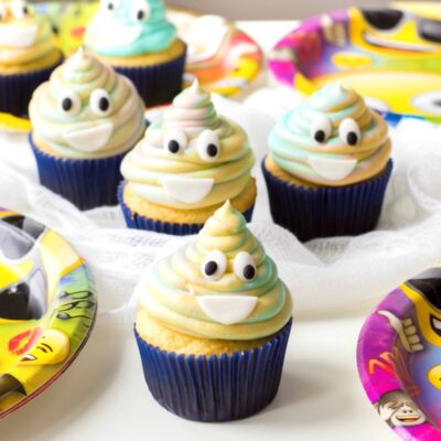 Poop Emoji Cupcakes 1