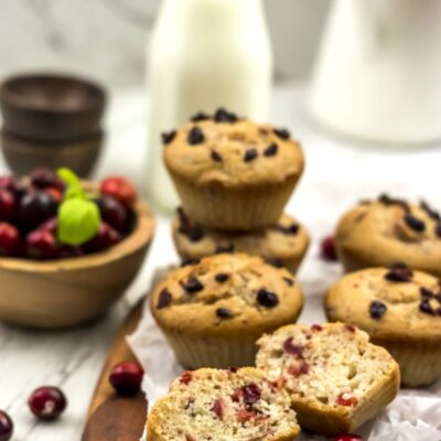 Cranberry Sauce Muffins 4