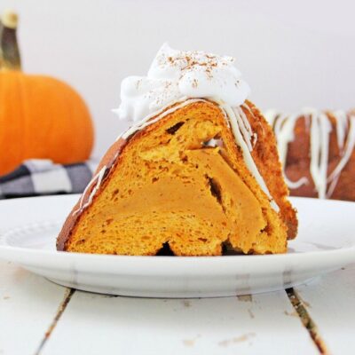 Pumpkin Angel Food Cake 10