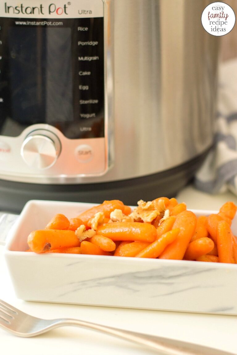 Instant Pot Baby Carrots –  Easy Glazed Carrots for a Healthy Side Dish